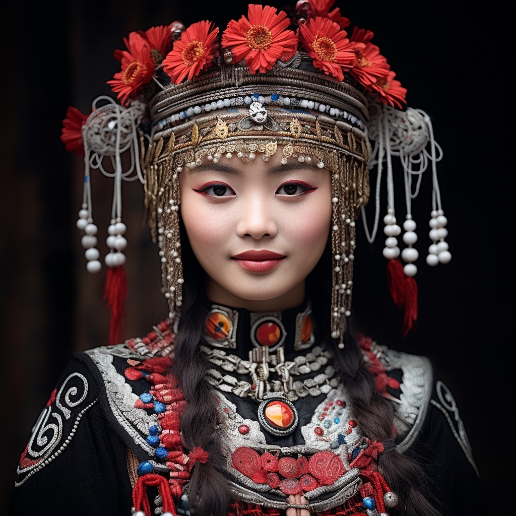 An example of a sexy Waxiang woman
