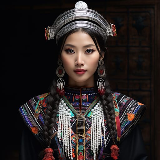 Zhuang woman from Zhuangia (China) — East Asia
