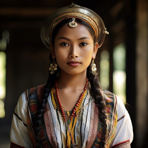 Zomi woman from Zogam (Myanmar, Bangladesh, India)