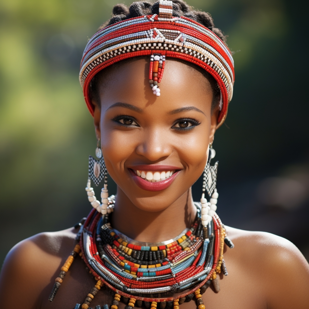 An example of a sexy Zulu woman