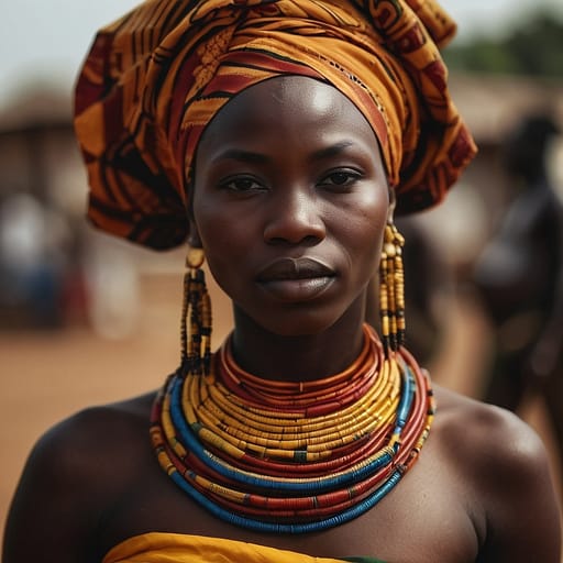 Adja woman from Benin and Togo — West Africa