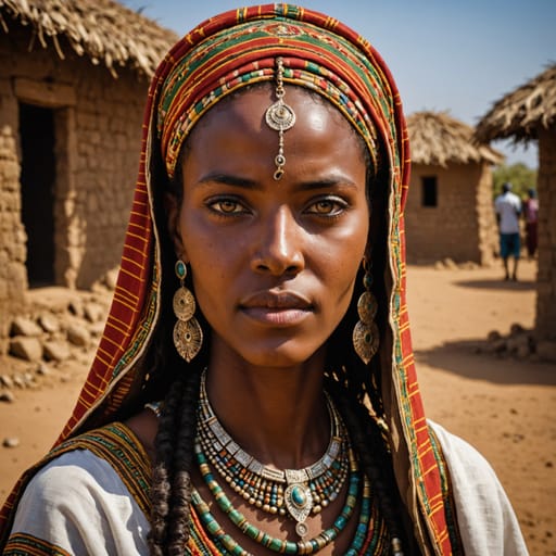 Afar Ethiopia woman from Ethiopia, Eritrea, Djibouti — East Africa