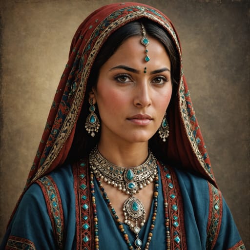 Afghan Aimaq woman from Afghanistan (western) — South Asia