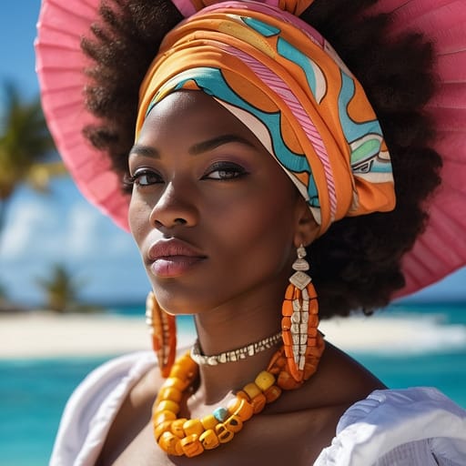 Afro-Bahamian woman from Bahamas
