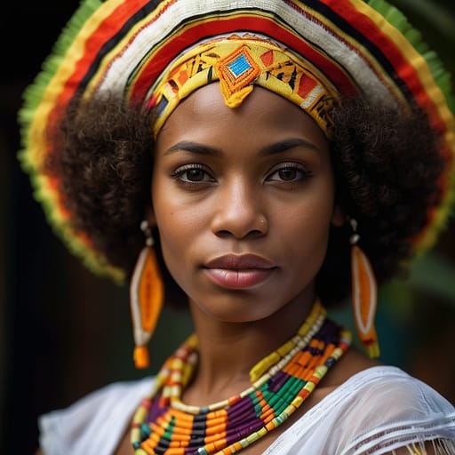 Afro-Costa Rican woman from Costa Rica (Limón Province)