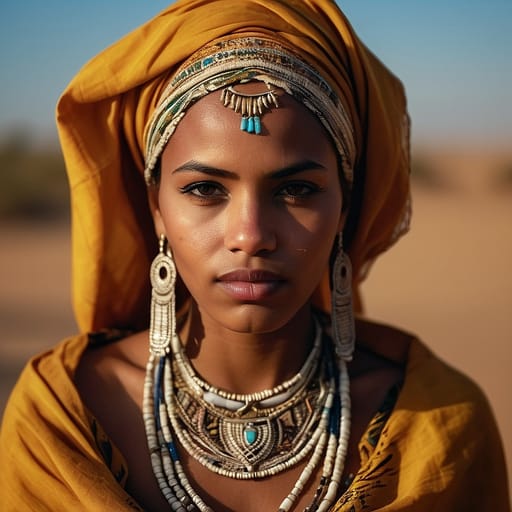 Afro Mauritanian woman from Mauritania — West Africa
