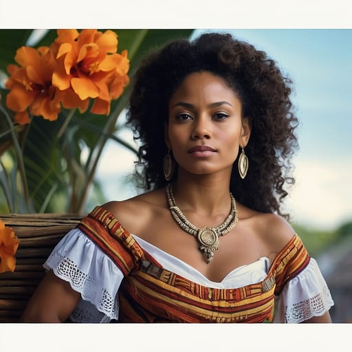Afro-Panamanian (Colonial) woman from Panama