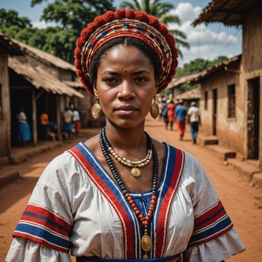 Afro-Paraguayan woman from Paraguay