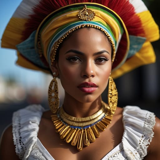 Afro-Puerto Rican woman from Puerto Rico