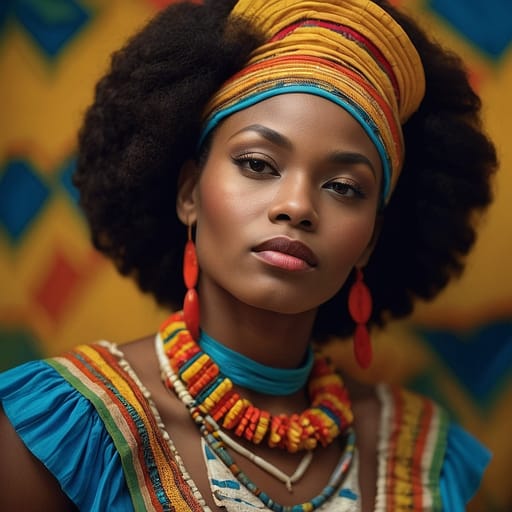 Afro-Saint Lucian woman from Saint Lucia