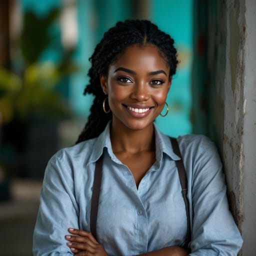Afro-Salvadoran woman from El Salvador