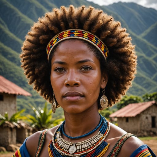 Afro-Venezuelan woman from Venezuela (Barlovento, Yaracuy Valley, coastal Falcón) — South America