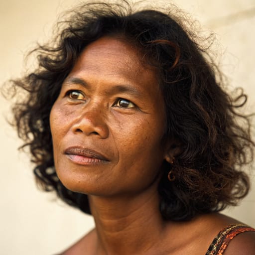 Ambonese woman from Ambon Island (Indonesia), traditional dress, alternate reference 2 — Ethnic Erotic phenotype catalog