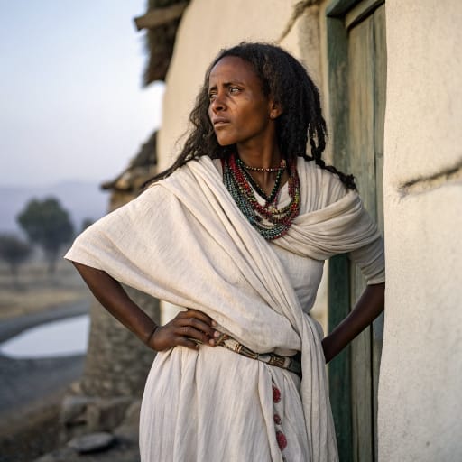 Amhara woman from Amharia (Ethiopia) — related phenotype reference