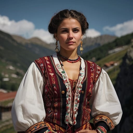 Andorran woman from Andorra