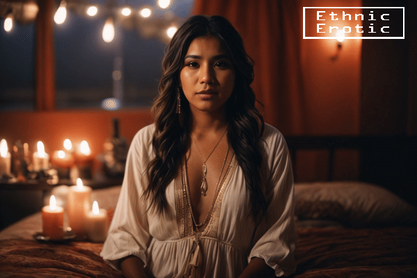 An example of a sexy Apache woman