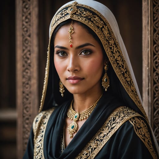 Arab Indonesian woman from Indonesia (Arab-descended residents)