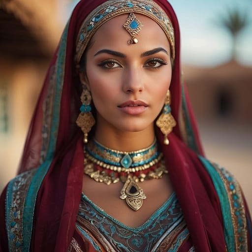 Arab Moroccan woman from Morocco — North Africa