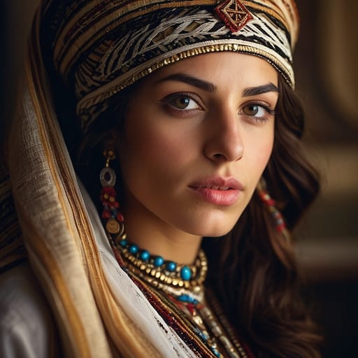 Ashkenazi Jewish woman from Israel and global Ashkenazi Jewish diaspora