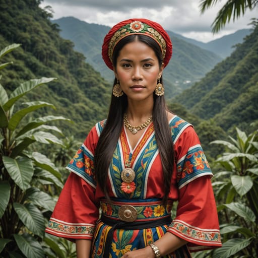 Asian Costa Rican woman from Costa Rica