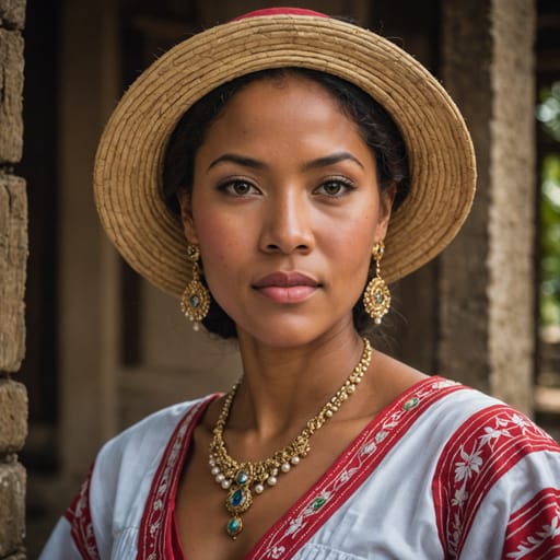 Asian Dominican woman from Dominican Republic — variant 2