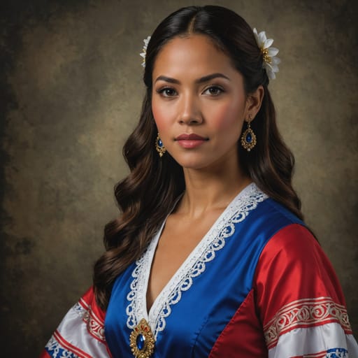 Asian Puerto Rican woman from Puerto Rico