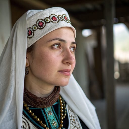 Avars woman from Dagestan (Russia) — related phenotype reference