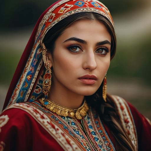 Azerbaijani Georgia woman from Georgia (Azerbaijani-descended residents)