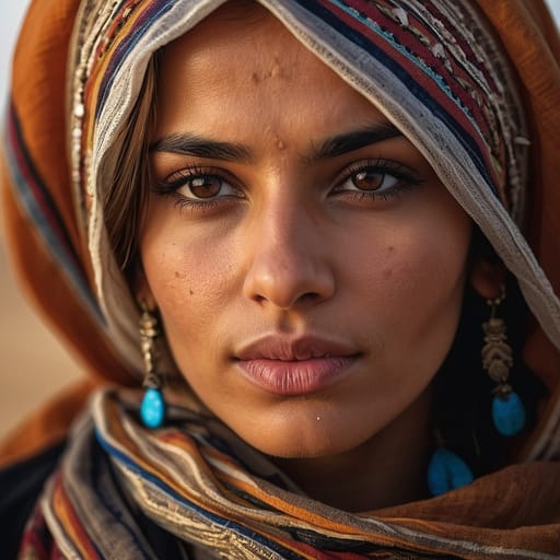 Bedouin woman from Iraq, Saudi Arabia, Jordan, Syria, Egypt (Sinai), Israel/Palestine