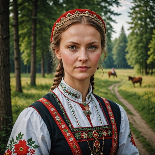 Belarusian Latvia woman from Latvia (Belarusian-descended residents)