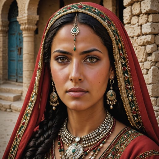 Berber Tunisian woman from Tunisia — North Africa