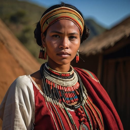 Betsileo woman from Highland Madagascar — East Africa