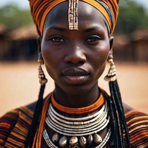 Bobo woman from Burkina Faso, Mali — West Africa