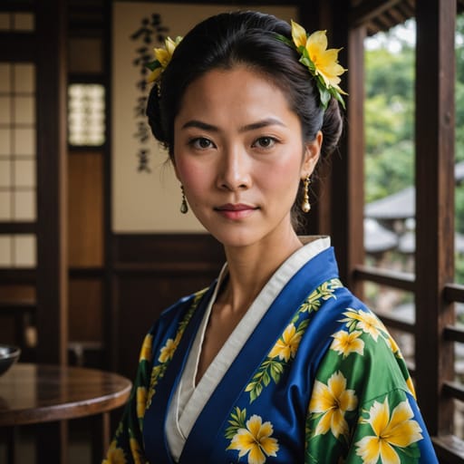 Brazilian Japanese woman from Japan (Brazilian-descended residents)