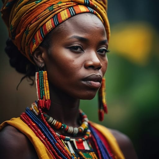 Cameroon Highlanders woman from Western Cameroon