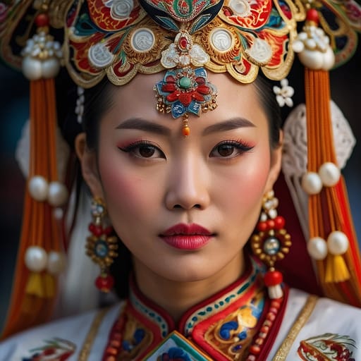 Cantonese Macanese woman from Macau
