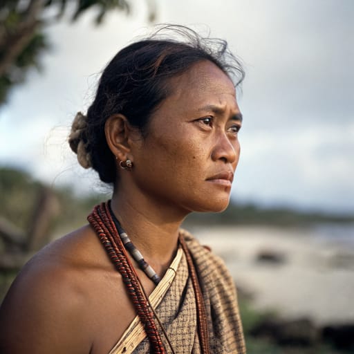 Chamorro woman from Mariana Islands (United States) — Western Oceania