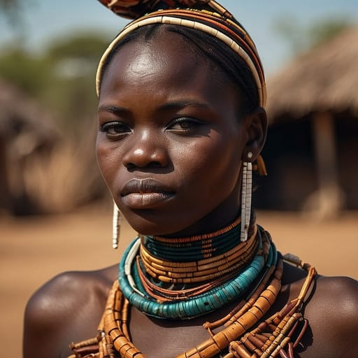 Chewa Zambia woman from Zambia, Malawi, Mozambique