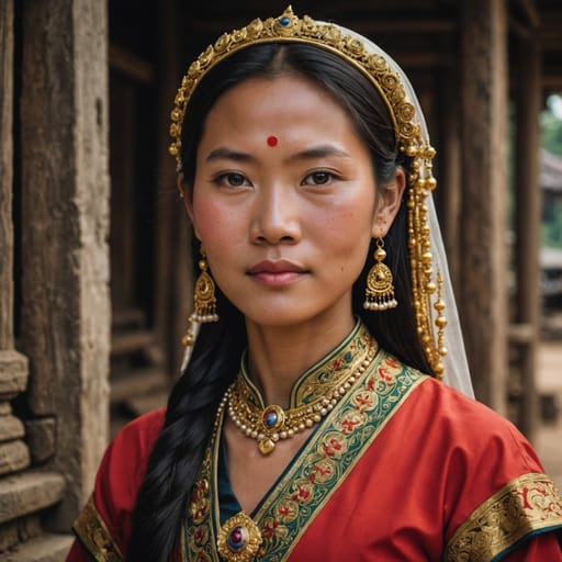 Chinese Cambodian woman from Cambodia (Chinese-descended residents)