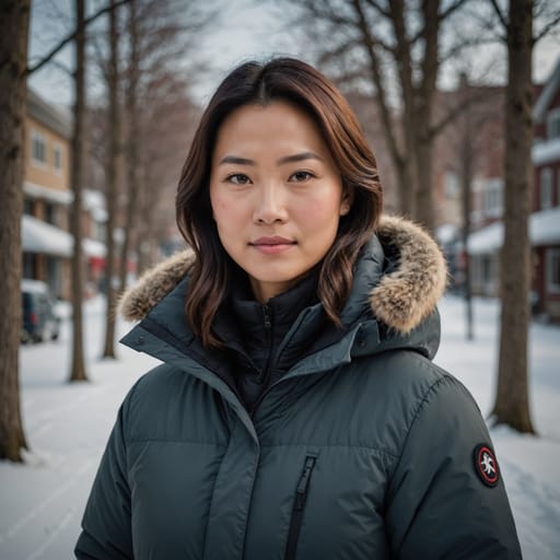 Chinese Canadian woman from Canada