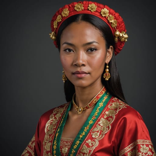 Chinese Surinamese woman from Suriname — variant 2
