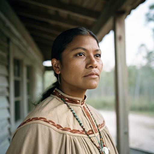 Choctaw woman from United States (Alabama, Florida, Mississippi, Louisiana)