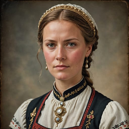 Danish Immigrant Western woman from Denmark (immigrant-descended populations from Western source countries) — related phenotype reference