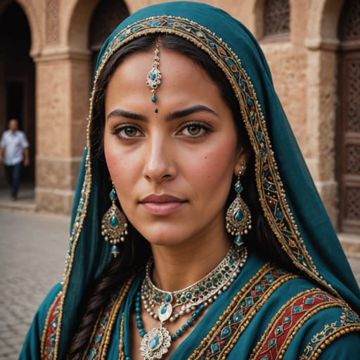 Dutch Moroccan woman from Netherlands (Moroccan-descended residents)