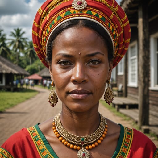 Dutch Surinamese woman from Netherlands (Surinamese-descended residents)
