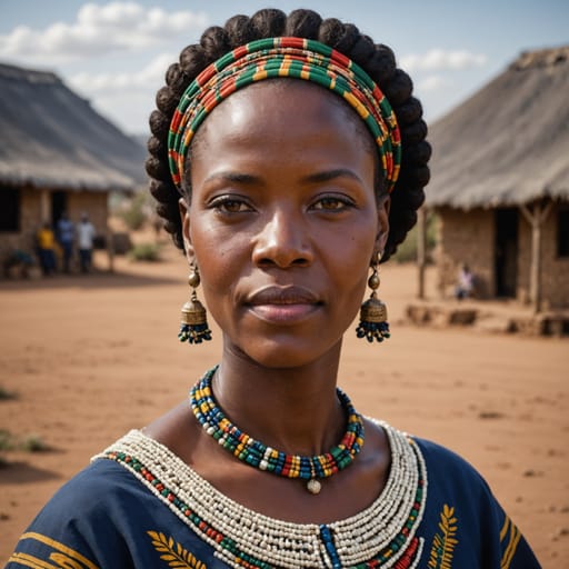 English South African woman from South Africa