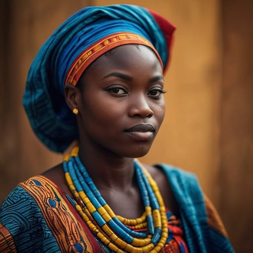 Ewe Ghana woman from Ghana, Togo, Benin — West Africa