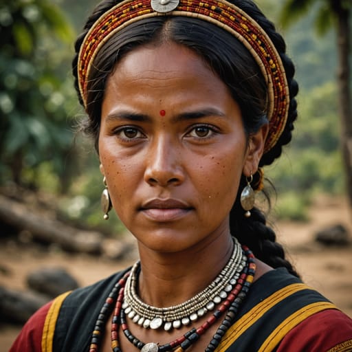Fataluku woman from Timor-Leste (Lautém)