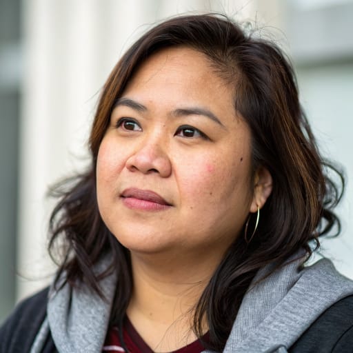 Filipino Canadian woman from Canada