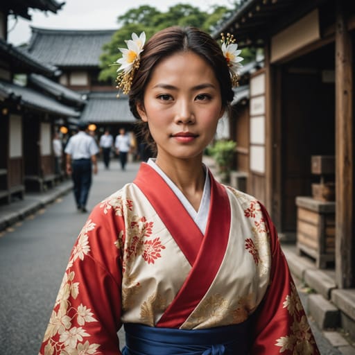 Filipino Japanese woman from Japan (Filipino-descended residents)